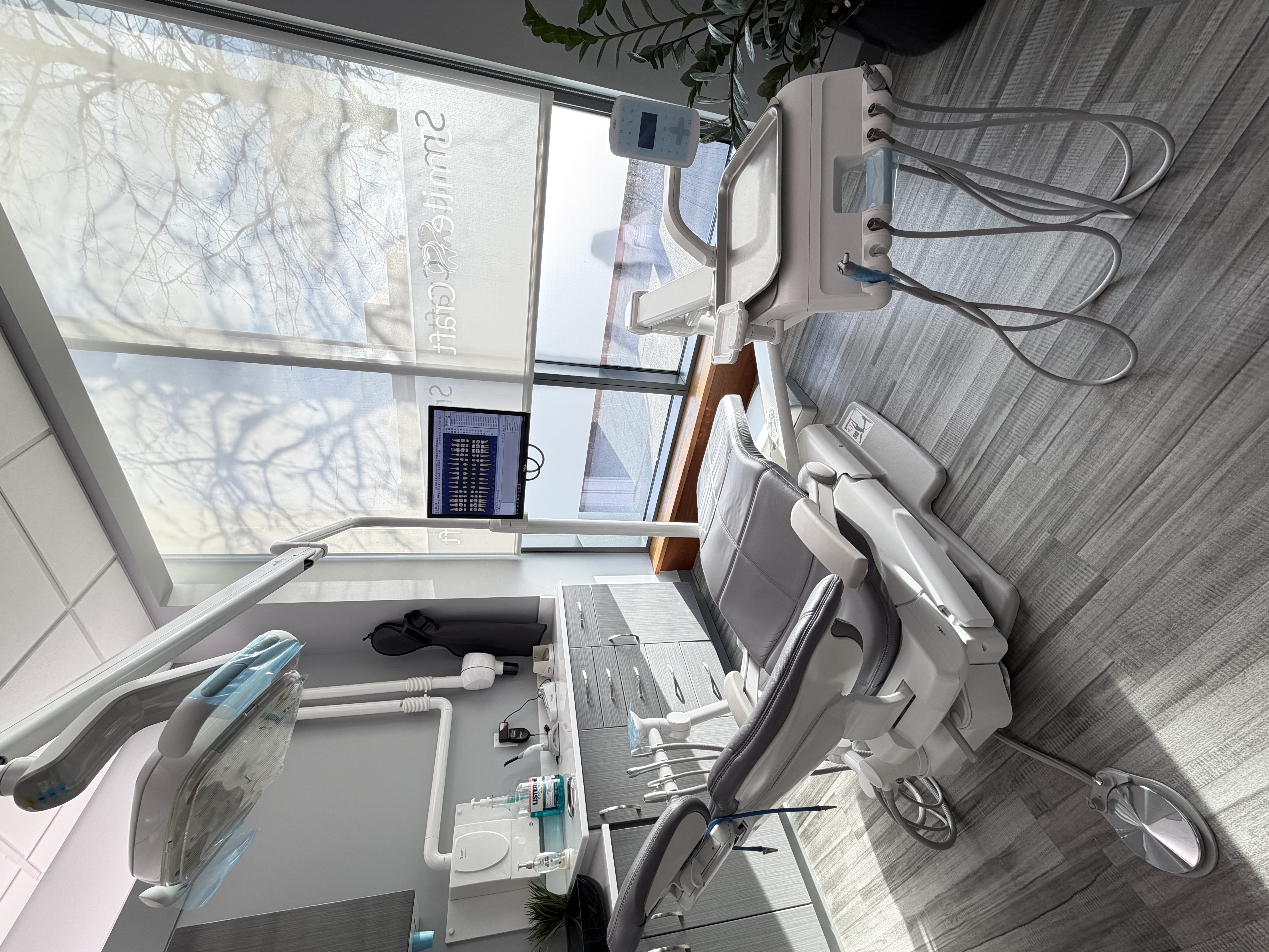 Modern treatment room at Smile Craft Boston